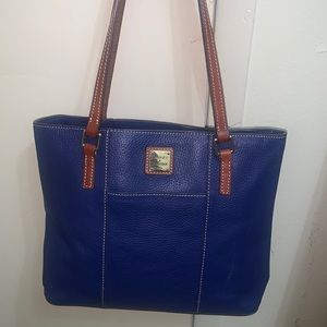 Dooney & Bourke-Blue and Brown